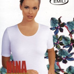 Dámská košilka Emili Nina XXL-XXXL černá, béžová